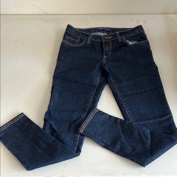 Levi's  girls Blue Skinny Jeans Classic Style - Picture 1 of 4